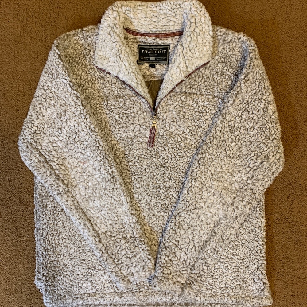 True Grit Unisex Original Frosty Tip 1/4 Zip